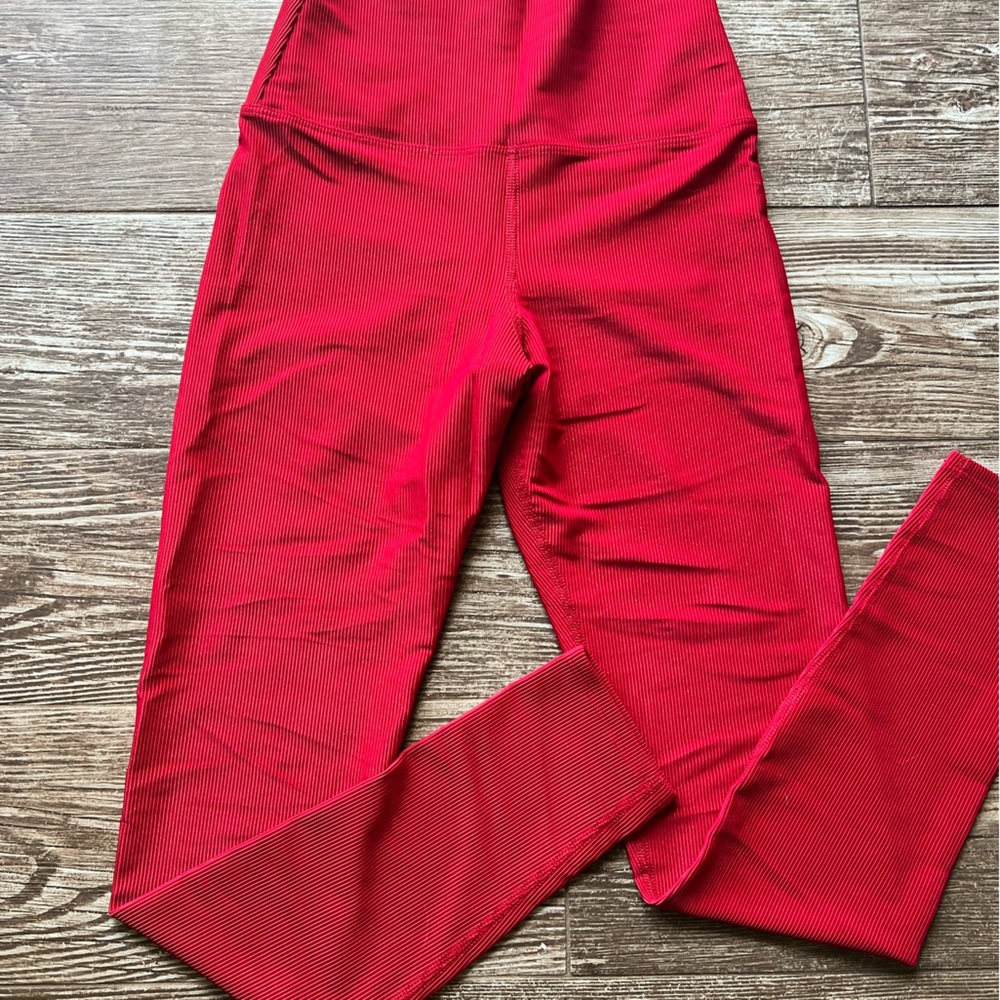 Beach Riot - Red Glitter Ayla Leggings